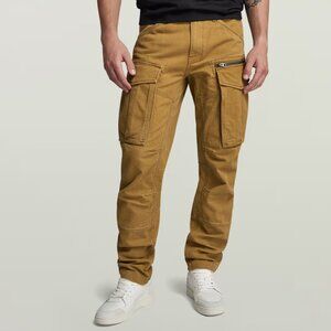 G-Star Raw Rovic Zip 3D Army Bedford Tapered Corduroy Cargo Pants Mens 32x34